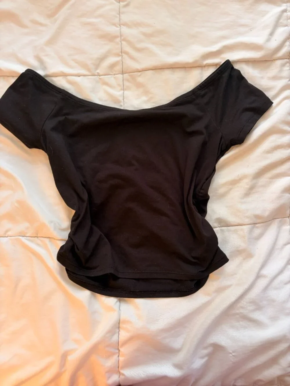 PacSun Women's Black Crop-top - Picture 3 of 4